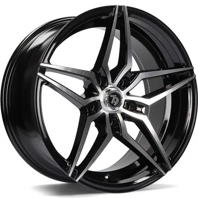 Felgi SEVENTY9 sv-a 5x120 9x18 et35 black front polished