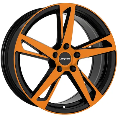 Felgi CARMANI 16 anton 5x114.3 6.5x16 et45 orange polish
