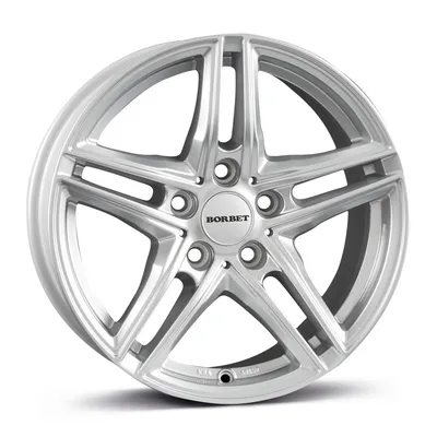 Felgi BORBET xr 5x112 7.5x16 et40 brilliant silver