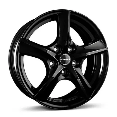 Felgi BORBET tl 5x112 5.5x15 et46 black glossy