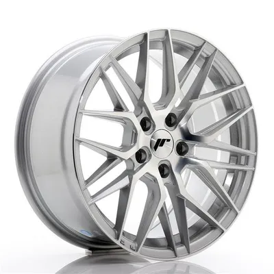 Felgi JAPAN RACING jr28 17x8 et35 5x100 silver machined
