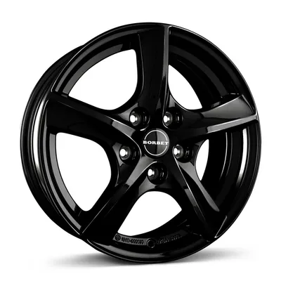 Felgi BORBET tl 5x100 5.5x15 et40 black glossy