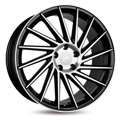 Felgi KESKIN kt17 5x114.3 8x18 et40 black front polish