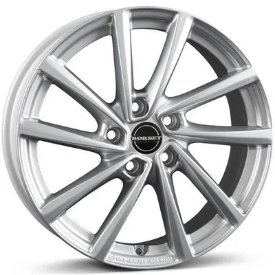 Felgi BORBET v 5x112 7x19 et43 crystal silver