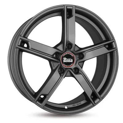 Felgi MAM w4 7x17 5x100 et35 matt grey