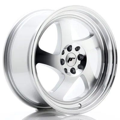 Jr wheels jr15 17x8 et35 5x108/114,3 machined silver