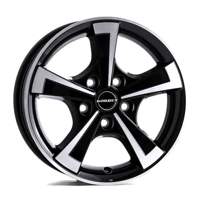 Felgi BORBET cwt 5x112 6x15 et30 black polished glossy