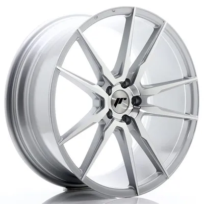 Felgi JAPAN RACING jr21 20x8.5 et40 5x114.3 silver machined face