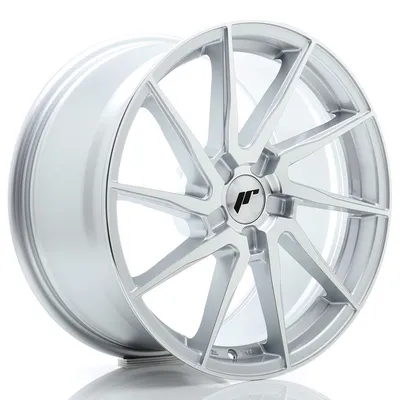 Felgi JAPAN RACING jr36 18x8 et20-45 5h blank silver machined face