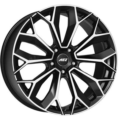 Felgi AEZ leipzig dark 5x112 9.5x22 et42 black polished