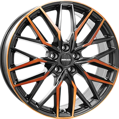 Felgi monaco gpx 5x112 8x19 et40 racing black copper