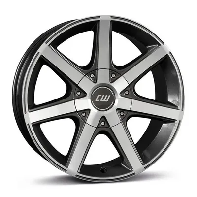 Felgi BORBET cwe 5x114.3 7x16 et35 mistral anthracite glossy polished