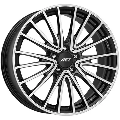 Felgi AEZ berlin dark 5x112 7.5x19 et53 black polished
