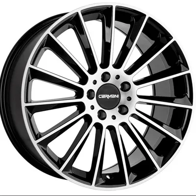 Felgi CARMANI 17 fritz 5x114.3 8x19 et40 black polish