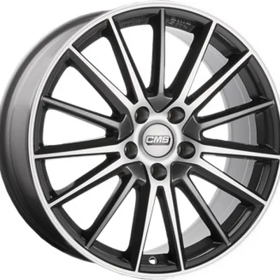 Felgi CMS c23 5x114 8x18 et35 gloss black polished