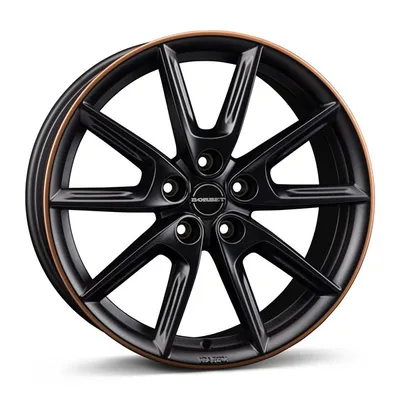 Felgi BORBET lx 5x112 8x19 et44 black matt rim cooper