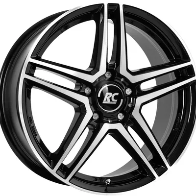 Felgi rc-design rcd17 5x112 6.5x16 et38 glossy black polished