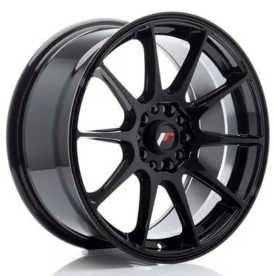 Felgi JAPAN RACING jr11 17x8 et25 4x100/108 gloss black