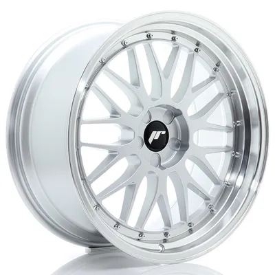 Jr wheels jr23 20x10 et39 5x112 hyper silver