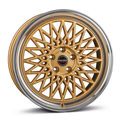 Felgi BORBET b 5x112 8x17 et30 gold rim polished