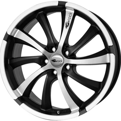 Felgi BROCK b23 5x112 8x18 et42 black matt polished