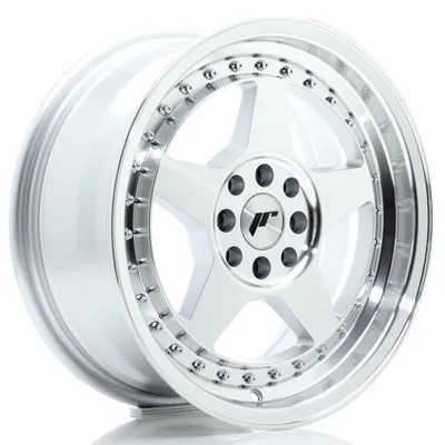Felgi JAPAN RACING jr6 16x7 et25 4x100/108 silver machined face