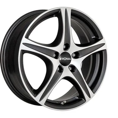 Felgi RONAL r56 4x98 6.5x16 et35 matt black front diamond cut