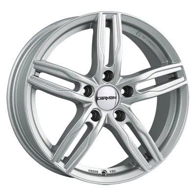 Felgi CARMANI 14 paul 5x114.3 7.5x17 et38 kristall silber