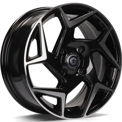 Felgi CARBONADO clipper 4x108 6.5x15 et40 black front polished