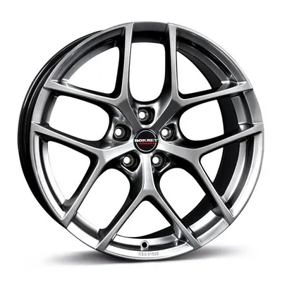 Felgi BORBET y 5x112 8x19 et50 hyper silver