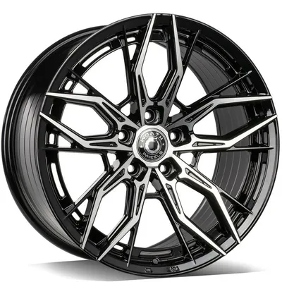Felgi wrath wf-15 5x120 9.5x19 et38 black polished