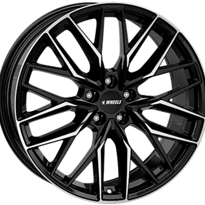 Felgi it wheels xana 5x112 8x20 et40 gloss black polished