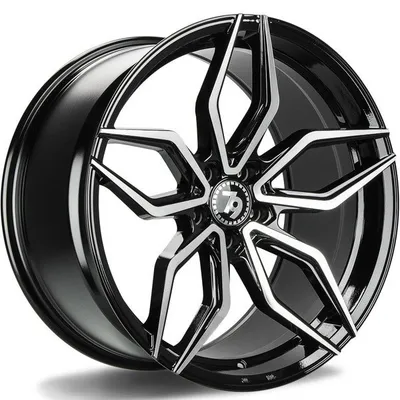 Felgi SEVENTY9 scf-d 5x120 9.5x19 et35 black front polished