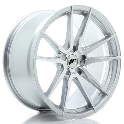 Jr wheels jr21 20x10 et40 5x112 silver machined