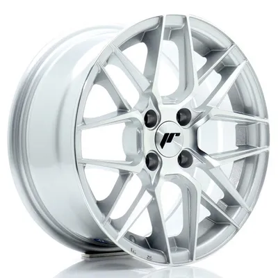 Felgi JAPAN RACING jr28 15x7 et25 4x100 silver machined face