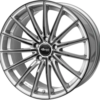 Felgi BROCK b36 5x108 8.5x19 et44 crystal silver black polished