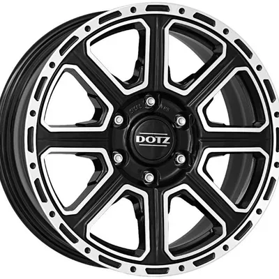 Felgi DOTZ 4x4 kalahari dark 6x139.7 8x18 et30 black polished