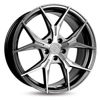 Felgi KESKIN kt19 5x112 8x18 et45 palladium front polish