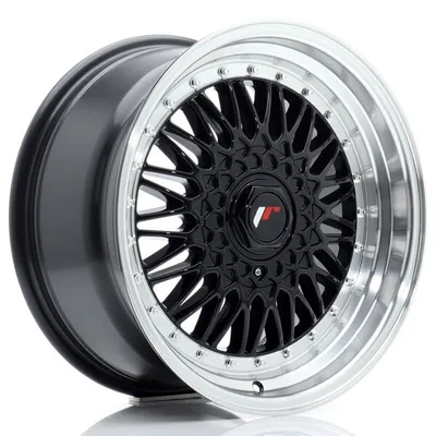 Felgi JAPAN RACING jr9 17x8.5 et35 5x112/120 gloss black w/machined lip