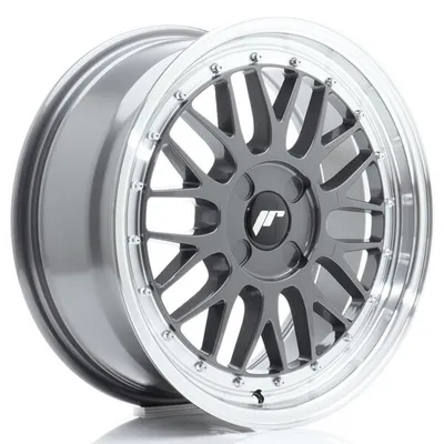 Felgi JAPAN RACING jr23 17x7.5 et20-40 4h blank hyper gray w/machined lip