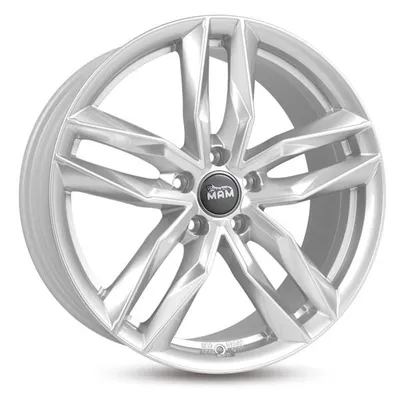 Felgi MAM rs3 7x16 5x112 et38 silver painted