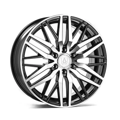 Felgi axe ex30t 6x130 8.5x18 et45 gloss black polished