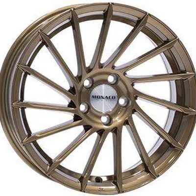 Felgi monaco turbine 5x112 8x18 et45 bronze