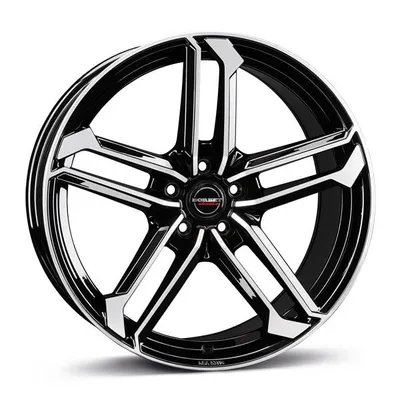 Felgi BORBET atx 5x112 8.5x19 et45 black polished glossy