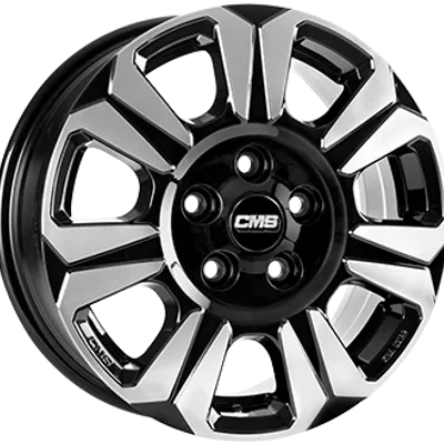 Felgi CMS c31 5x130 7.5x18 et60 gloss black polished