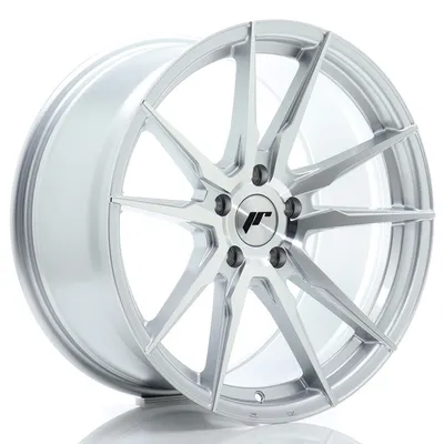 Felgi JAPAN RACING jr21 19x9.5 et35 5x120 silver machined face
