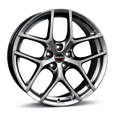 Felgi BORBET y 5x112 8x19 et37 hyper silver