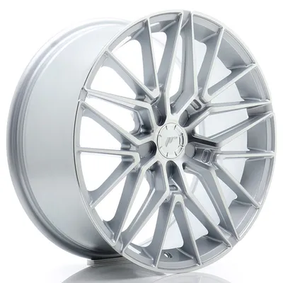Jr wheels jr38 18x8 et40 5x120 silver machined