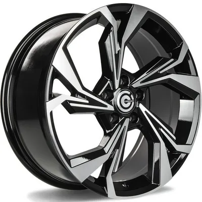 Felgi CARBONADO slingshot 5x112 8.0x18 et45 black front polished