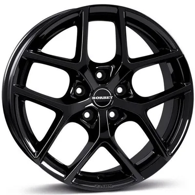 Felgi BORBET y 5x100 6.5x16 et43 black glossy
